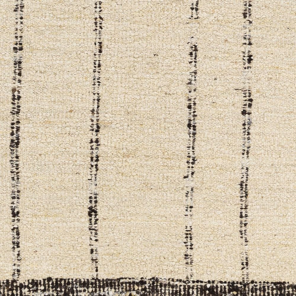 Surya Machu Picchu 4&#39; x 6&#39; Cream, Ivory, Dark Brown, Charcoal, Black and Light Gray Area Rug, , large