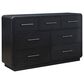 Millenium Rowanbeck Dresser and Mirror in Rich Layered Black, , large