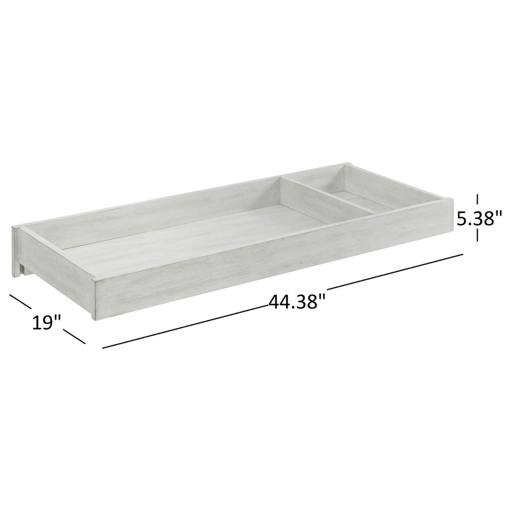 Oxford Baby Weston Changing Topper in Vintage White, , large