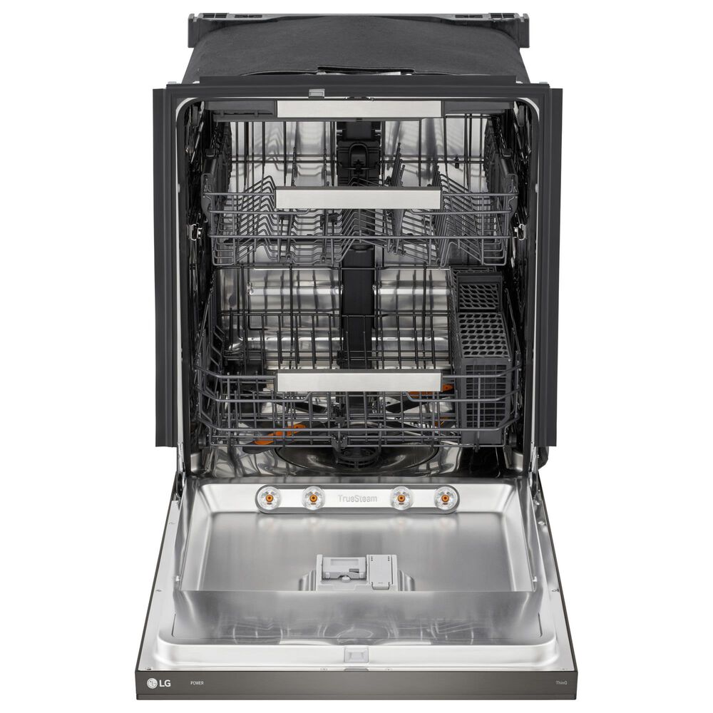 LG 24&quot; Built-In Pocket Handle Dishwasher with 3rd Rack in Black Stainless Steel, , large