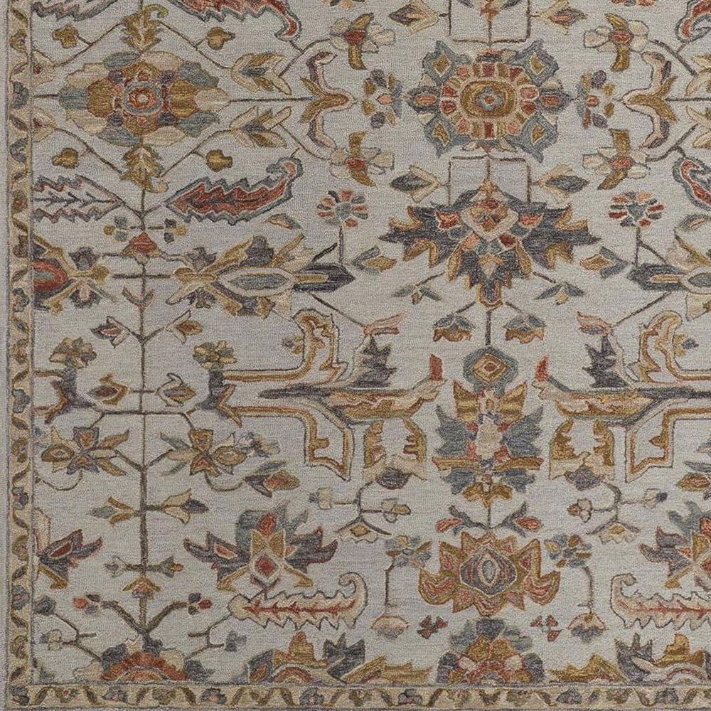 Feizy Fallon Gray and Multicolor 4&#39; x 6&#39; Area Rug, , large
