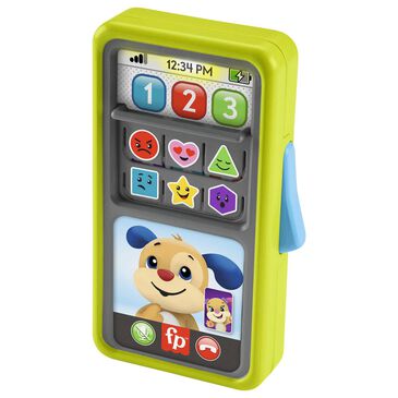 Fisher-Price Laugh & Learn 2-in-1 Slide to Learn Smartphone Toy, , large