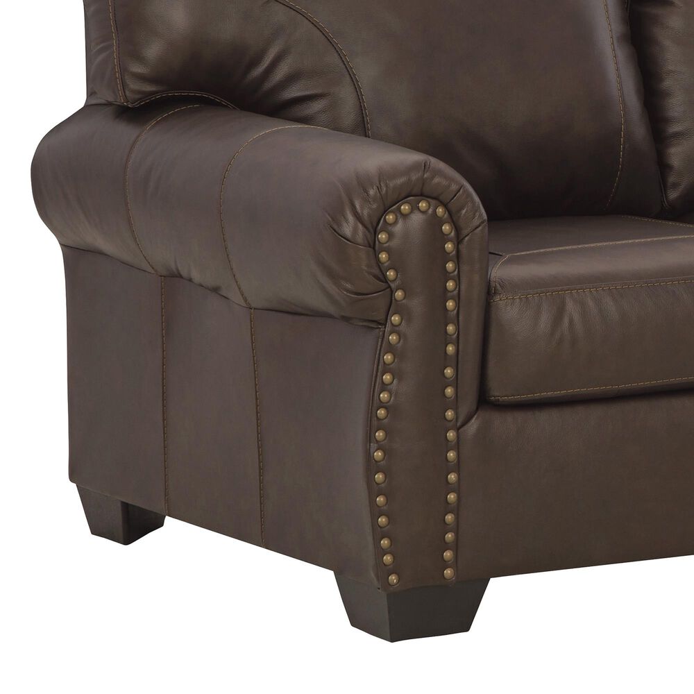Ashley Colleton Stationary Sofa and Rocker Recliner Set in Dark Brown, , large