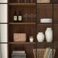 Ashley Greddinton Display Cabinet in Medium Brown and Black, , large