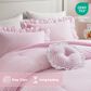Hampton Park Rowena 4-Piece Full/Queen Comforter Set in Pink, , large