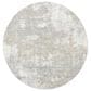 Surya Brunswick 7"10" Round Cream, Tan, Taupe, Blue, Gray and Seafoam Area Rug, , large