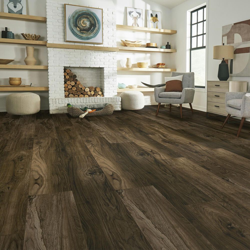 Pergo Wider Longer Brunette 10&quot; x 72&quot; Luxury Vinyl Plank, , large