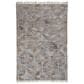 Feizy Beckett 5" x 8" Gray and Multicolor Area Performance Rug, , large