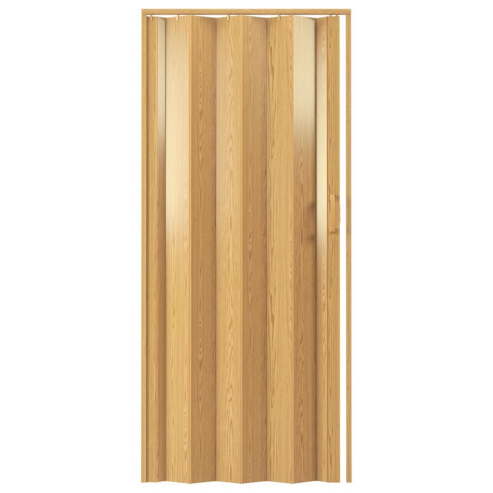 Rta Products Llc Studio 48" PVC Foldable Accordion Doors in Golden Oak, , large