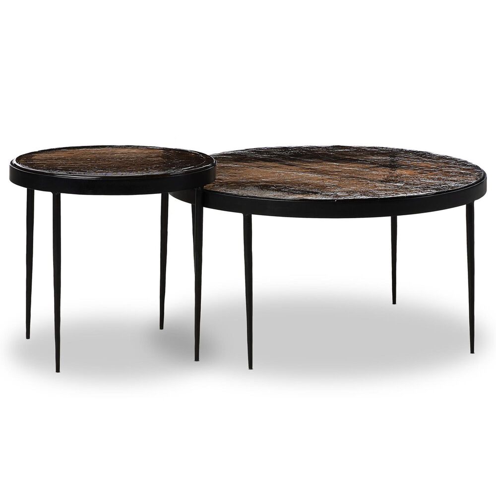 Four Hands Yoko Nesting Table in Smoke Brown, , large