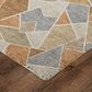 Dalyn Rug Company Kenner Geometric Copper 9" x 12" Area Rug, , large