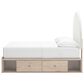 Ashley Arloster Full Storage Bed with Four Drawer in Tan, , large