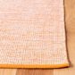 Safavieh Montauk 4" x 6" Orange Area Rug, , large