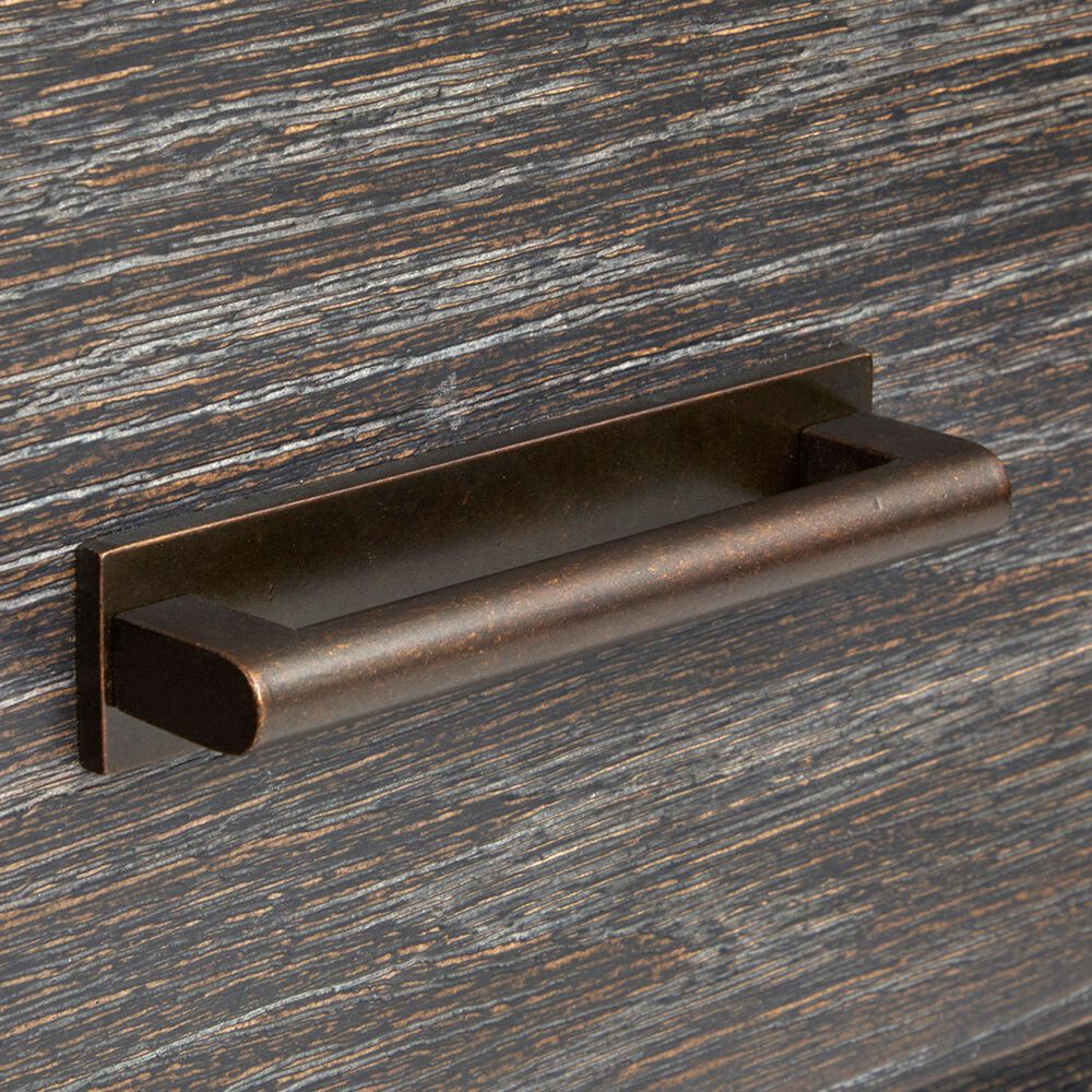 Nicolette Home Plum Creek Display Cabinet with Hutch in Ravenwood Black, , large