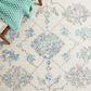 Safavieh Micro-Loop Oriental 5" x 8" Ivory and Grey Area Rug, , large
