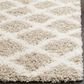 Safavieh Dallas Shag SGD258D-28 2"3" x 8" Beige/Ivory Runner, , large