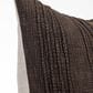 Classic Home SLD Gratitude 22" x 22" Throw Pillow in Ganache Brown, , large