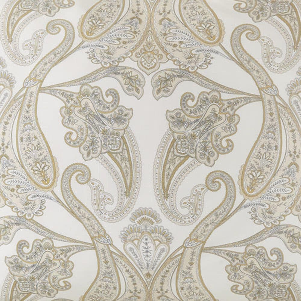 Peacock Alley Paisley 3-Piece King Duvet Set in Pearl, , large
