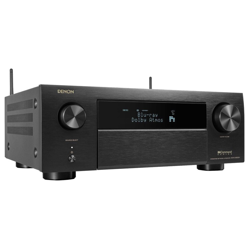 Denon 125W 9.4-Channel AV Receiver in Black, , large