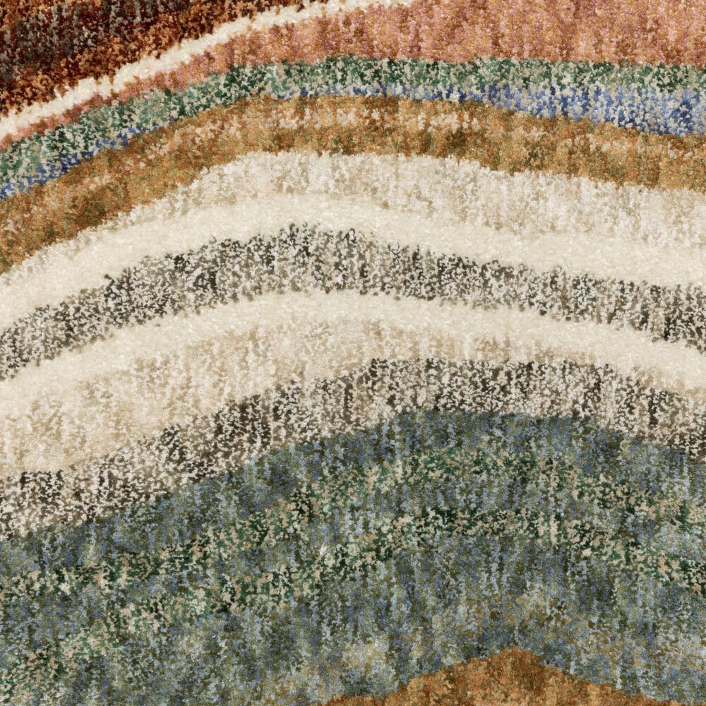 Oriental Weavers Tisdell TIS07 Multicolor 2'3" x 7'6" Runner, , large