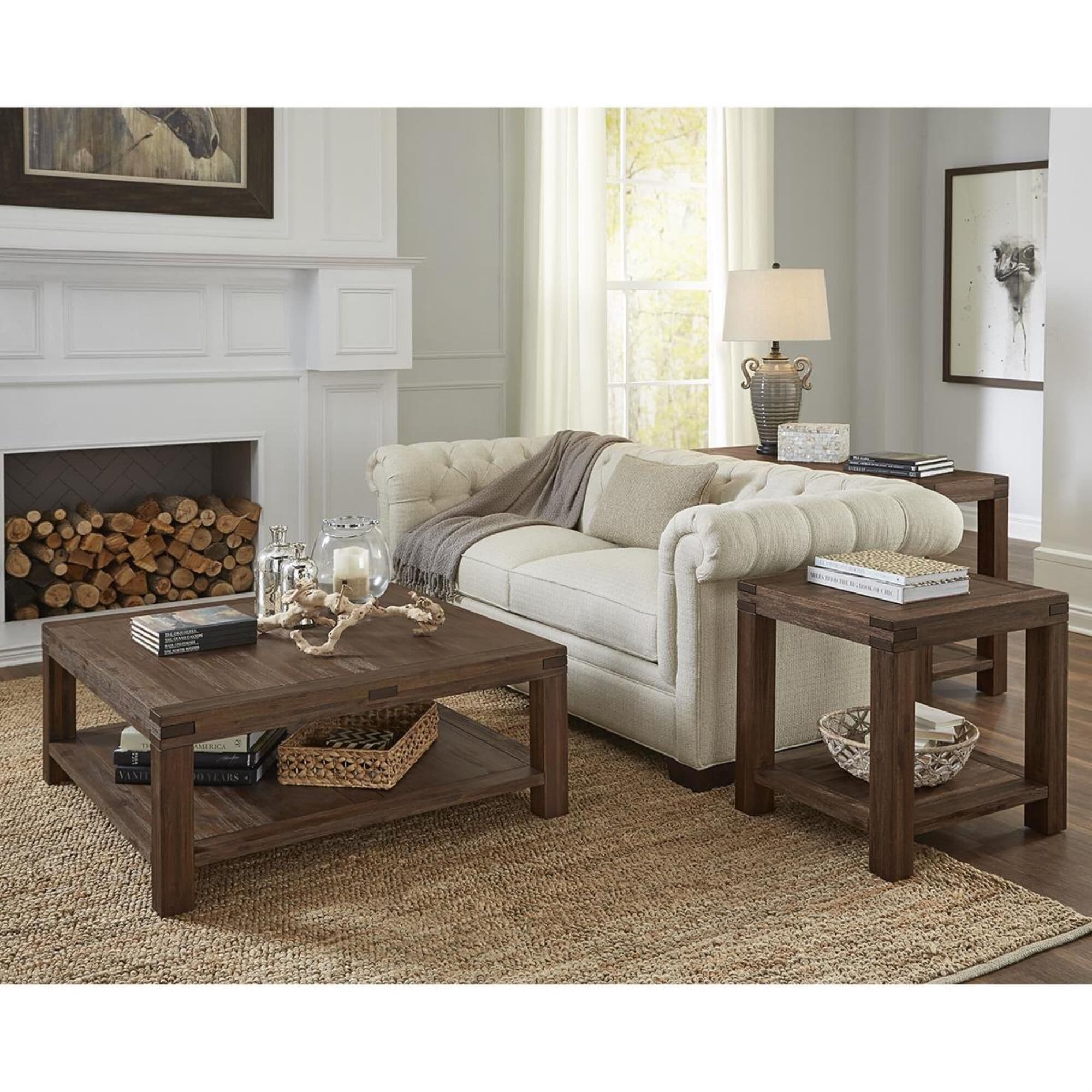Brick coffee table sets hot sale