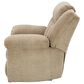 Ashley Tip-Off Power Recliner with Adjustable Headrest in Wheat, , large