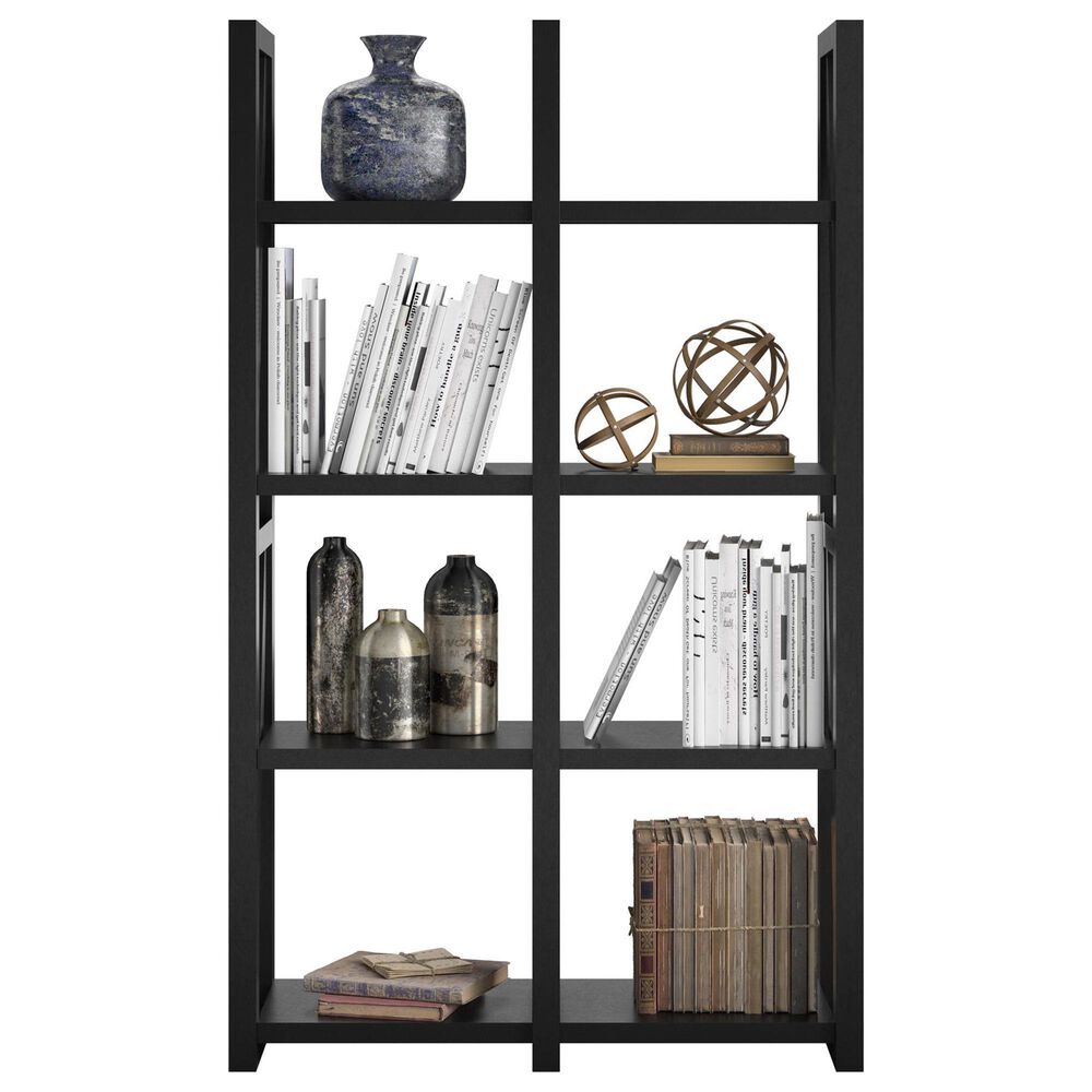 DHP Huntsville Bookcase/Room Divider in Black, , large
