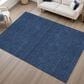 Dalyn Rug Company Soft Essentials Solid Navy 5" x 7"6" Area Rug, , large