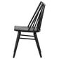 Four Hands Belfast Lewis Windsor Dining Chair in Black Oak, , large