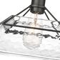 Golden Lighting Kepler 1-Light Medium Pendant in Matte Black, , large