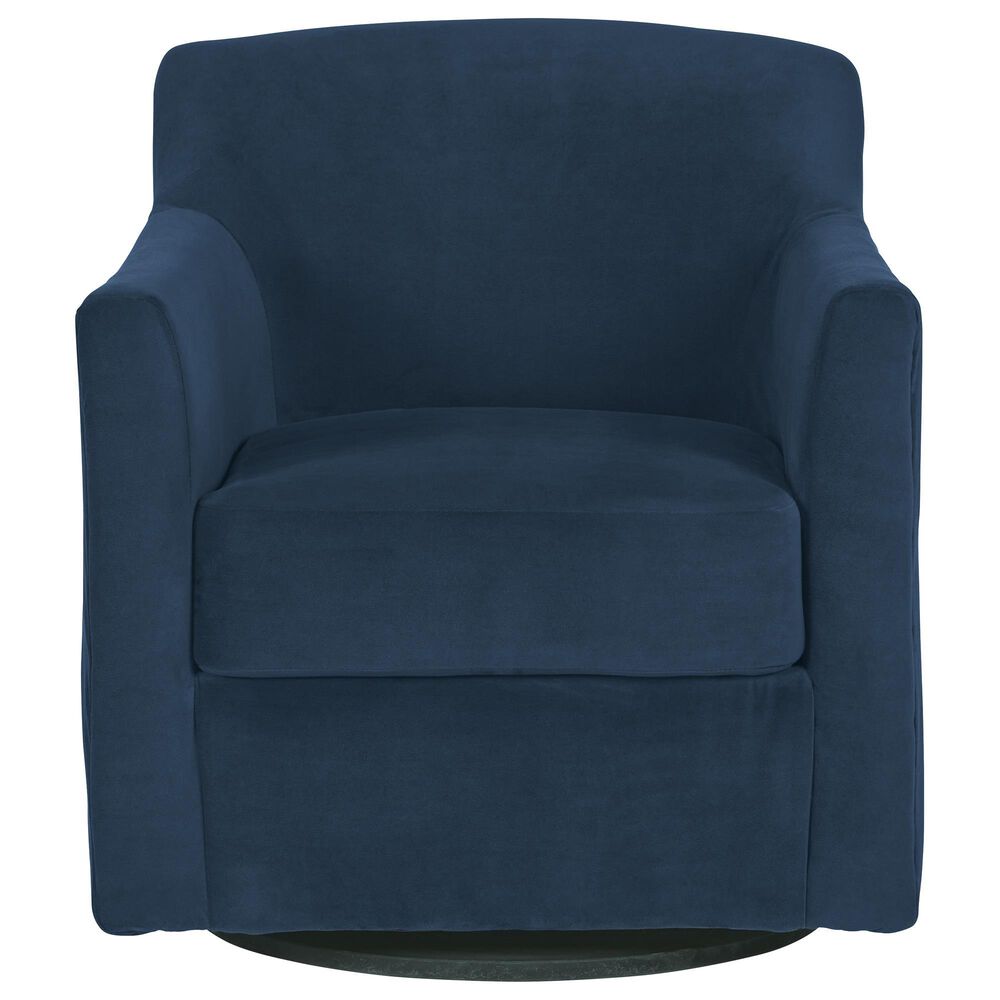Ashley Bradney Swivel Accent Chair in Ink, , large