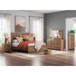 Ashley Broachmyn 5 Piece Queen Bedroom Set in Warm Auburn, , large