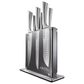 Power A Damashiro 7-Piece Kin Knife Block Set in Stainless Steel, , large