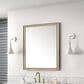 James Martin Vanities Glenbrooke 36" Rectangular Mirror in Whitewashed Oak, , large