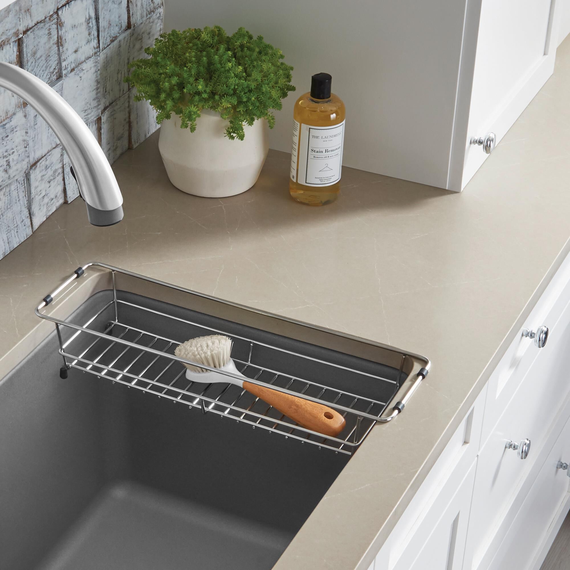 Blanco Liven Quatrus Task Basket in Stainless Steel NFM