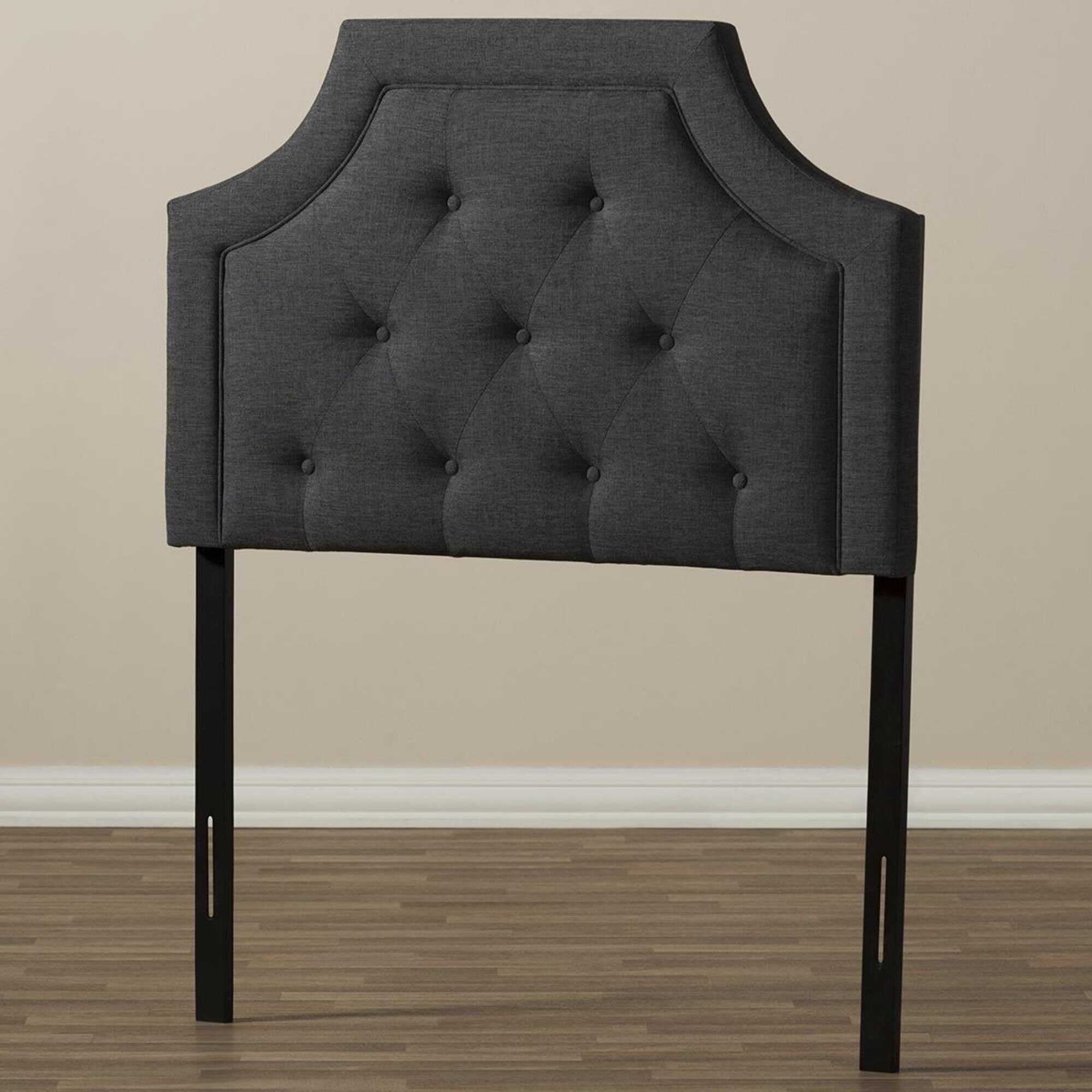 Baxton studio sales mars upholstered headboard