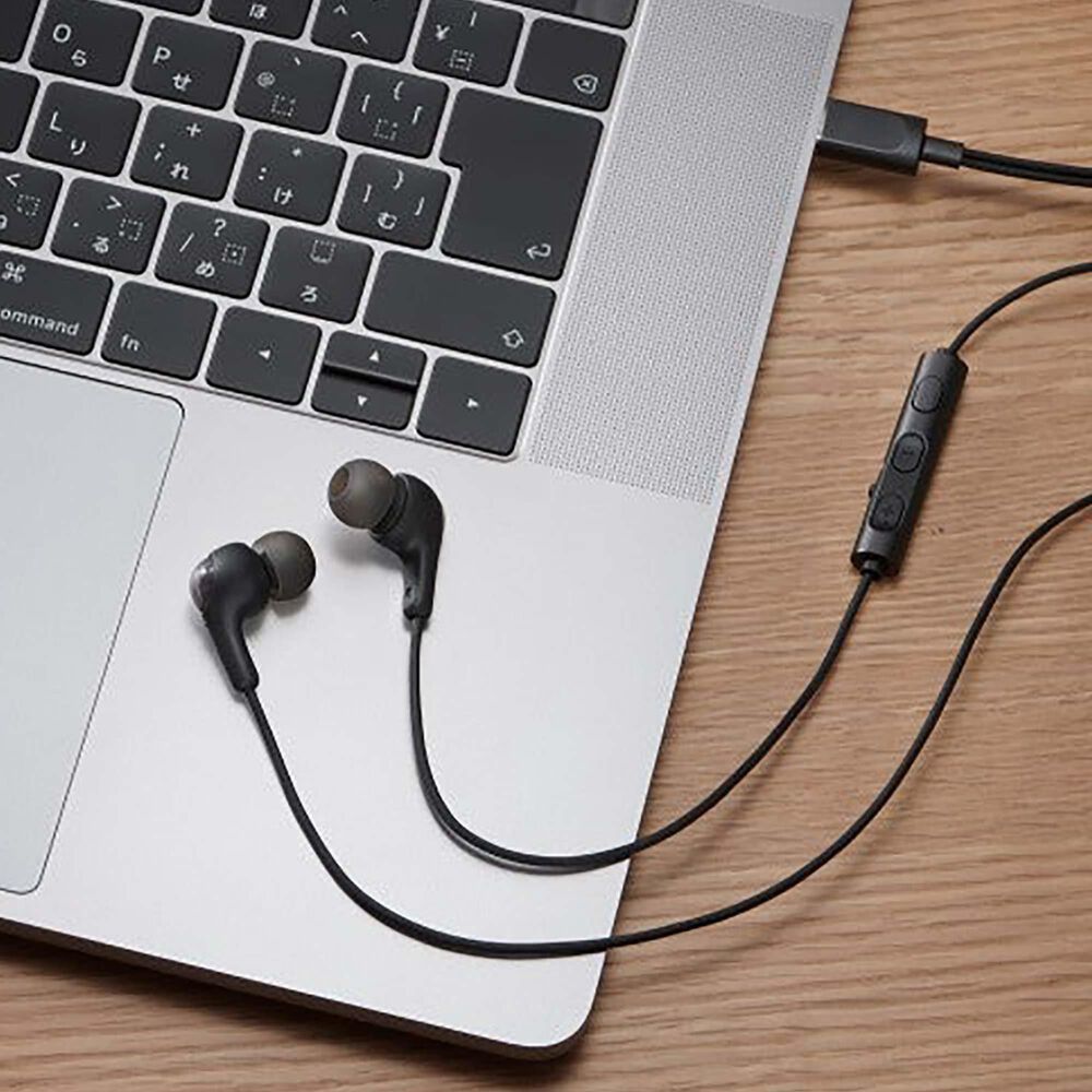 JVC Gumy Connect USB-C Wired Earbuds in Olive Black, , large