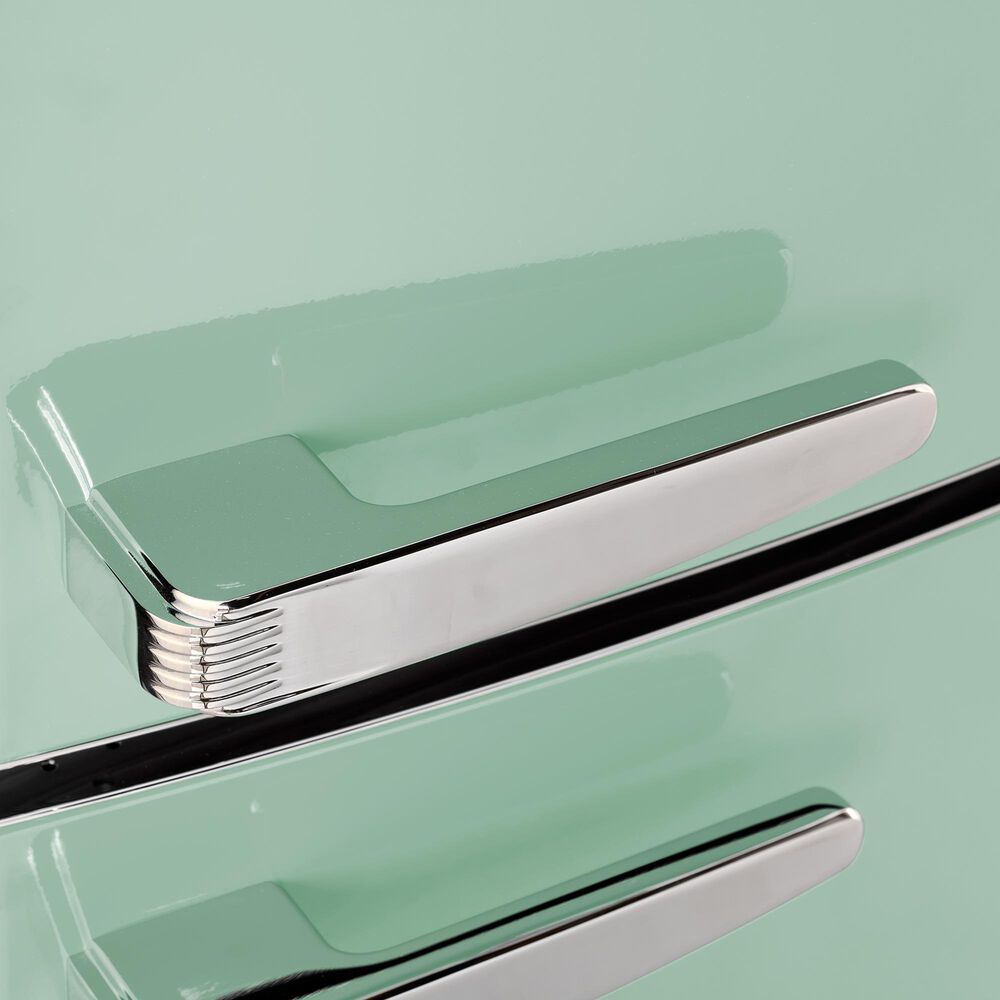 Unique Appliances Classic Retro 17 Cu. Ft Bottom Mount Refrigerator in Summer Mint Green, , large