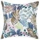 J. Queen New York Rainforest 26" Square Euro Pillow Sham in Teal, , large