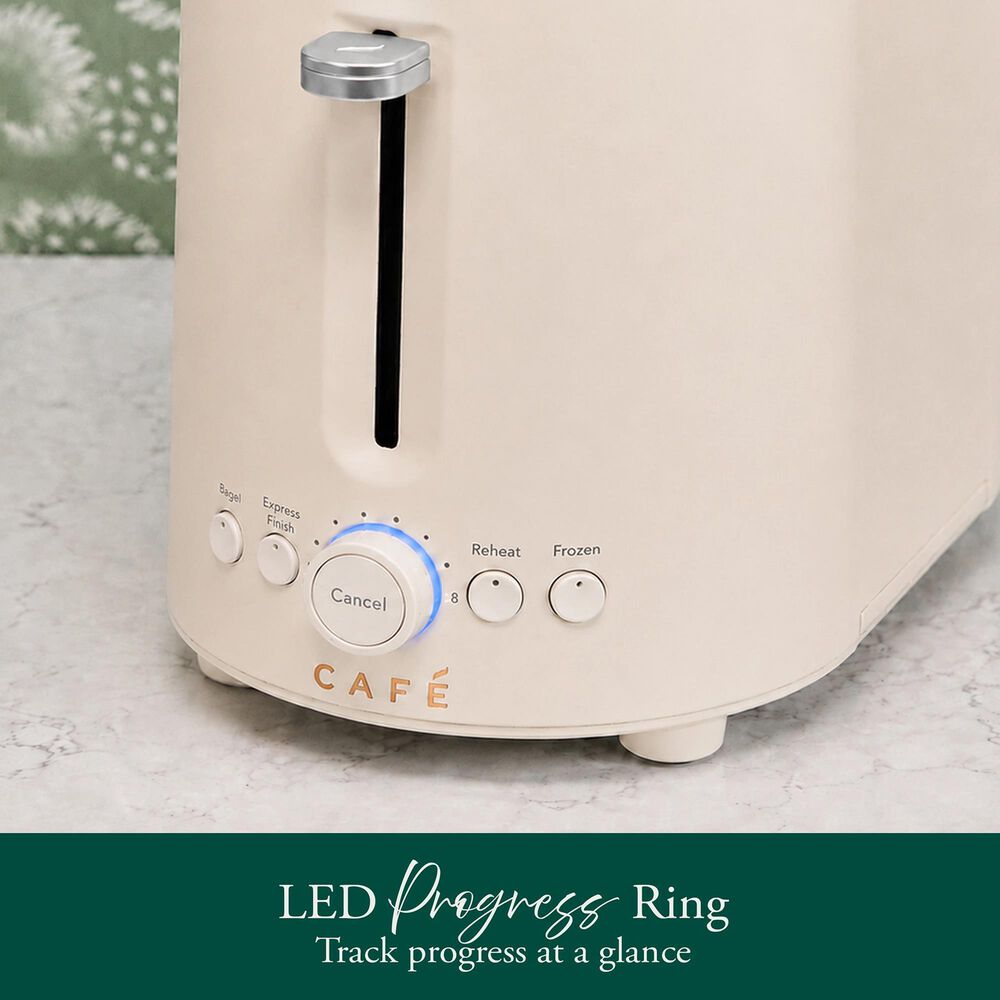 Cafe 2-Slice Express Toaster in Buttercream, , large