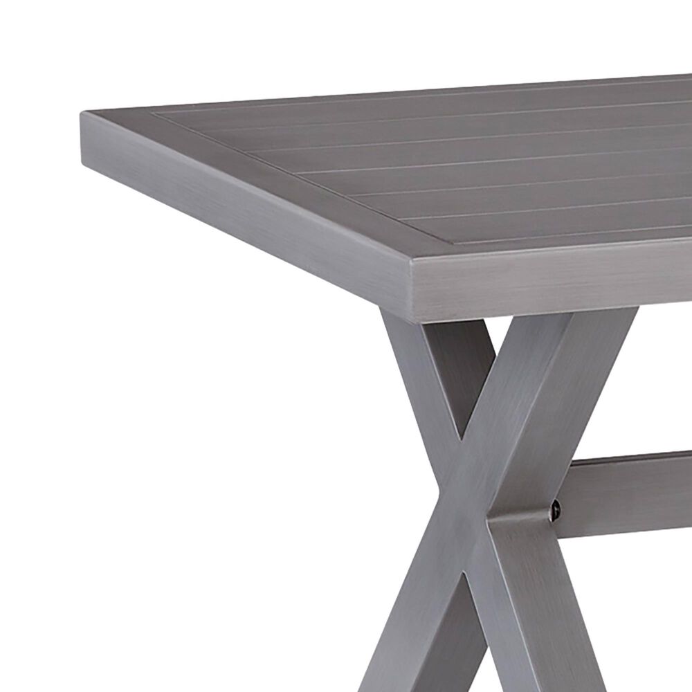 Ashley Half Moon Beach Rectangular Cocktail Table in Gray, , large