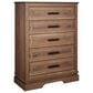 New Heritage Design Coventry Hall 5-Piece King Sleigh Bedroom Set in Pecan, , large