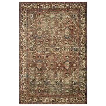 Magnolia Home Banks 2"3" x 3"9" Brick and Ivory Area Rug, , large