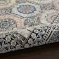 Nourison Starry Nights STN09 5" x 7" Grey and Navy Area Rug, , large