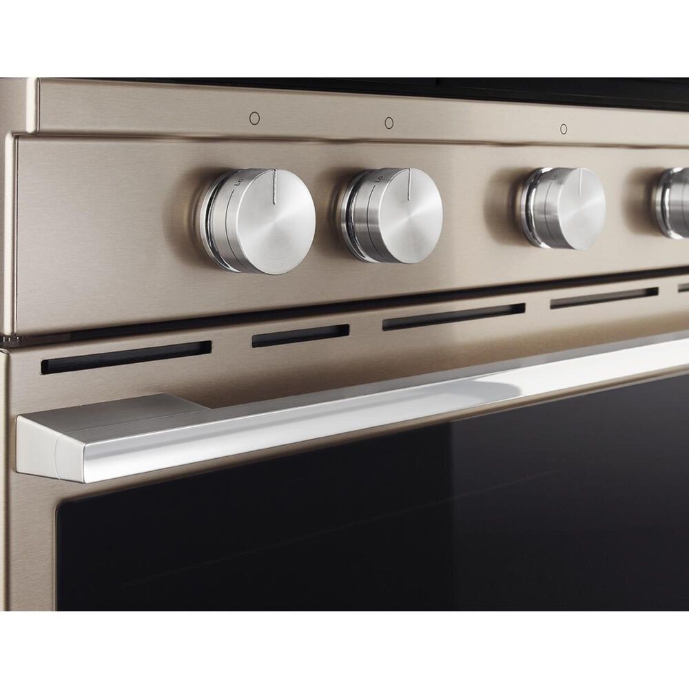 Whirlpool 5.8 Cu. Ft. Handle Slide-in Gas Range in Fingerprint Resistant Stainless Steel, , large