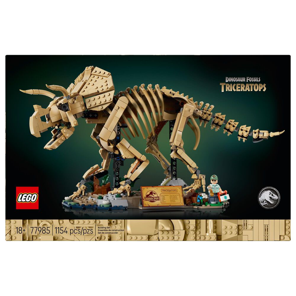 LEGO Dinosaur Fossils Triceratops Building Set, , large