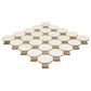 Dal-Tile Relicca Pristine Foxed 12" x 12" Octagon Dot Ceramic Mosaic Sheet, , large