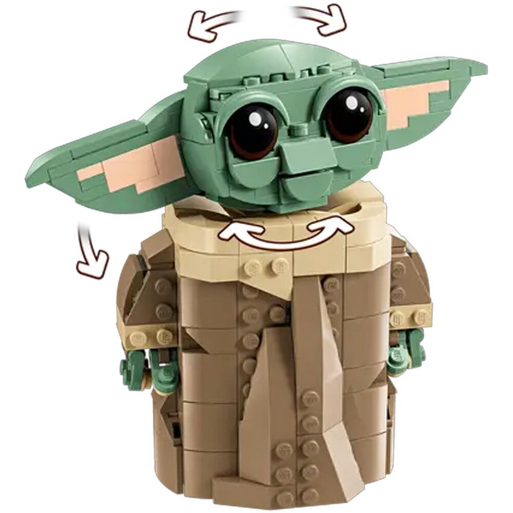 LEGO Star Wars Grogu with Hover Pram, , large