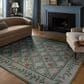 Loloi Wildwood Green 3"9" x 5"6" Area Rug, , large