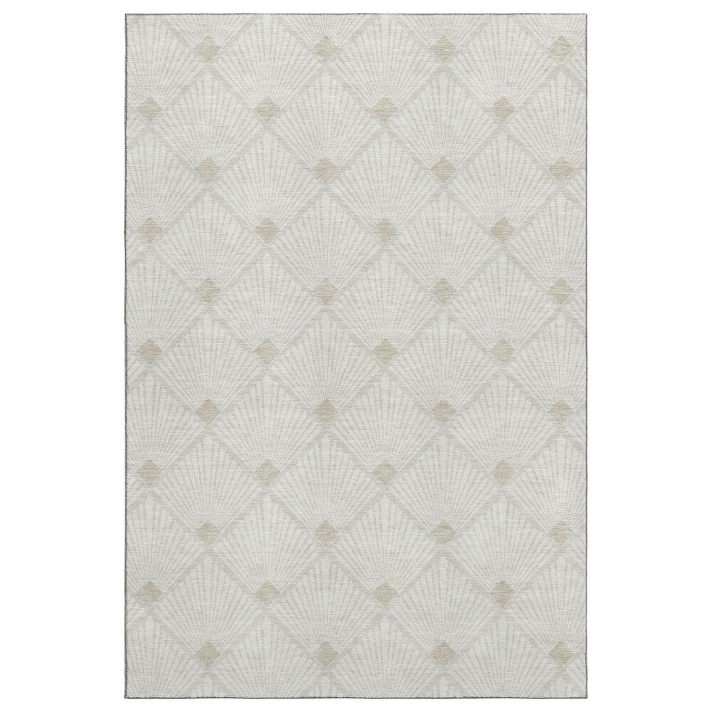Dalyn Rug Company The Reserve TR9 Ivory 3" x 5" Indoor/Outdoor Area Rug, , large